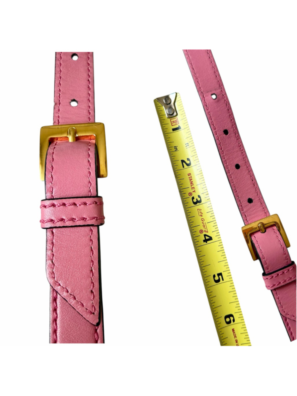 Miu Miu Miu Lady Crystal-Embellished Madras Leather Shoulder Bag - Pink - Picture 11 of 16